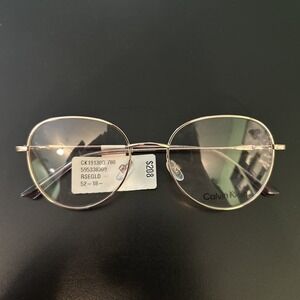 Calvin Klein CK19130 Rose Gold Eyeglass Frames Only 52-18-140 NWT Msrp 208